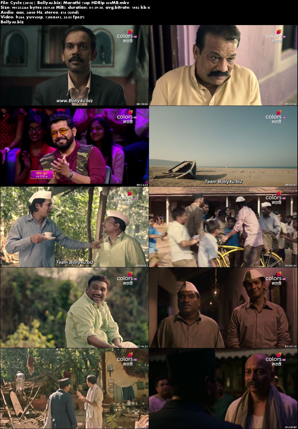 Cycle 2018 HDTV 850Mb Marathi 720p Download