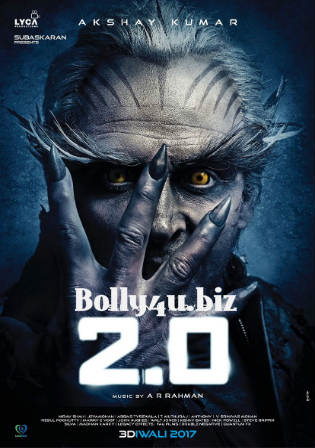 2.0 (2018) Pre DVDRip 700Mb Full Hindi Movie Download 720p