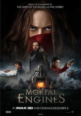 Mortal Engines 2018 HDCAM 400Mb Hindi Dual Audio 480p