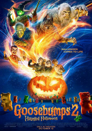 Goosebumps 2 Haunted Halloween 2018 HDRip 700Mb Hindi Dual Audio 720p Watch Online Full Movie Download bolly4u