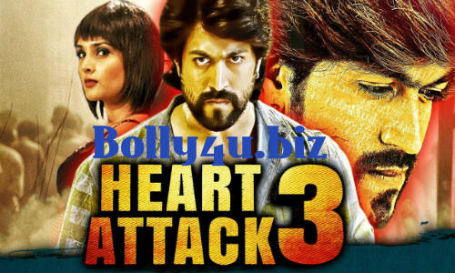 Heart Attack 3 2018 HDRip 350Mb Full Hindi Dubbed Movie Download 480p Watch Online free bolly4u