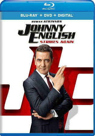 Johnny English Strikes Again 2018 BRRip 900Mb English 720p ESub