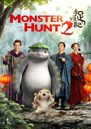 Monster Hunt 2 2018 BluRay 350MB Hindi Dubbed Dual Audio 480p ESub