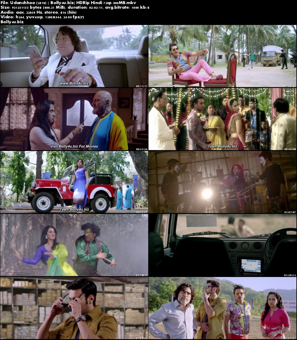 Udanchhoo 2018 HDRip 850Mb Full Hindi Movie Download 720p