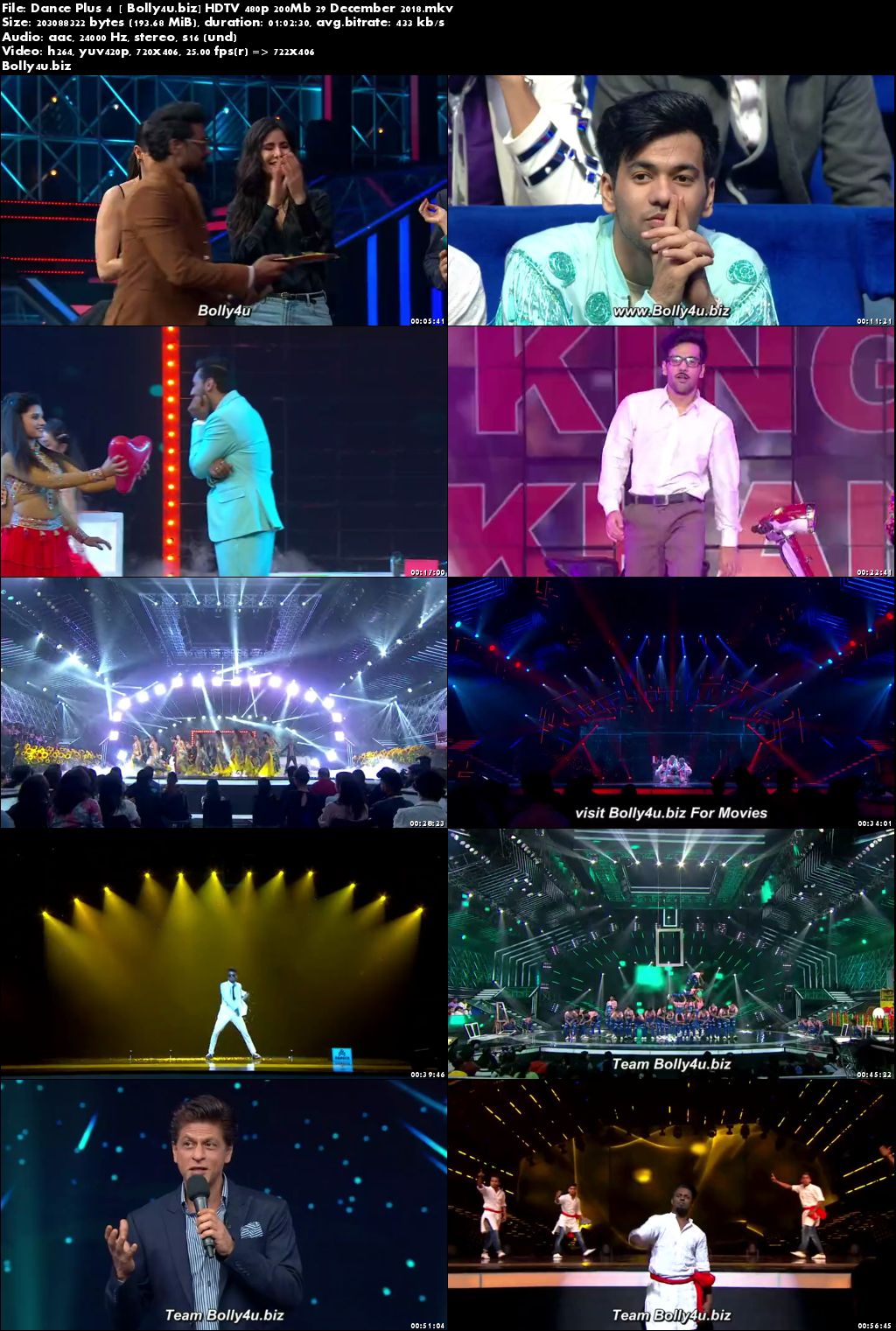 Dance Plus Season 4 HDTV 480p 200MB 29 December 2018 Download