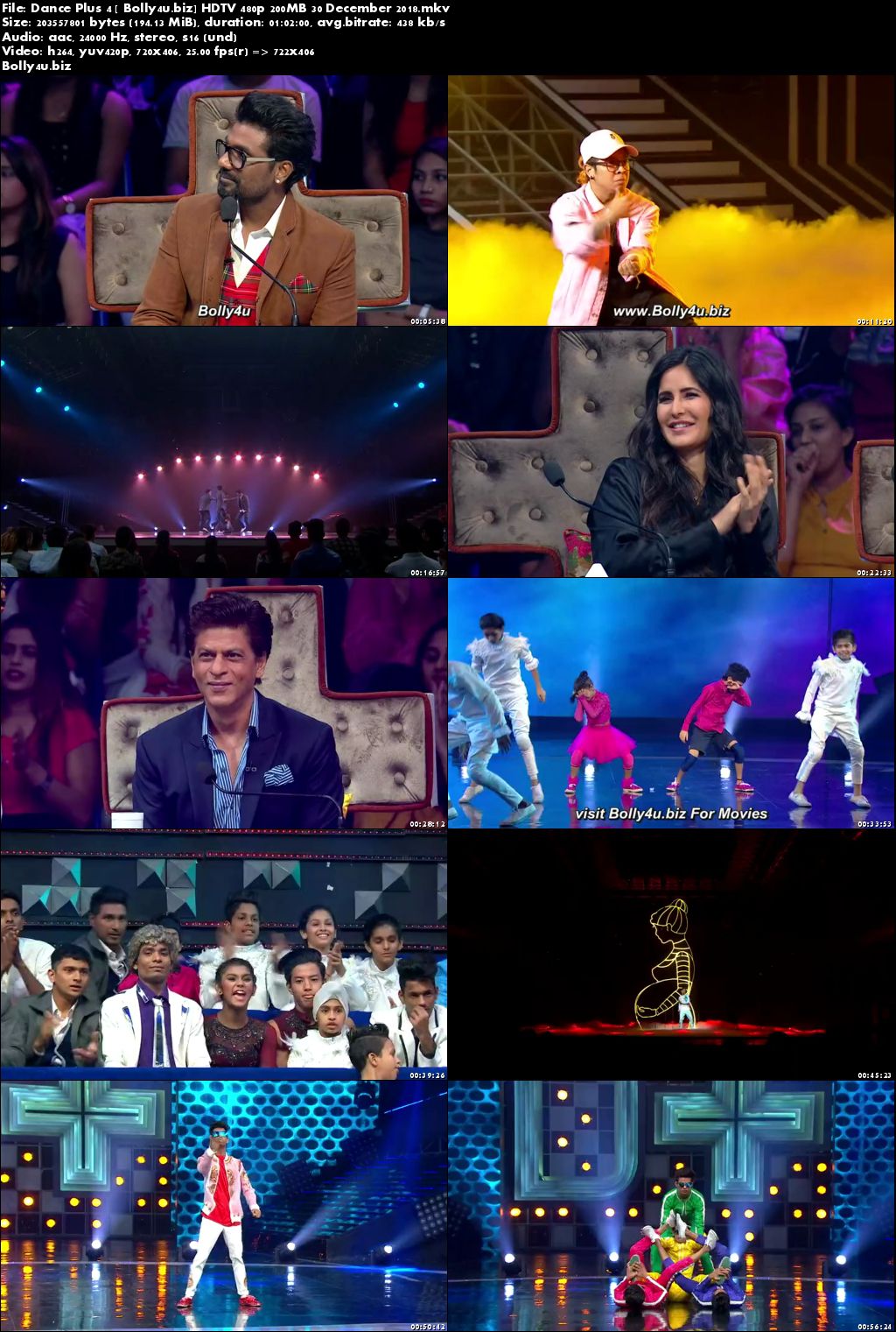 Dance Plus Season 4 HDTV 480p 200MB 30 December 2018 Download