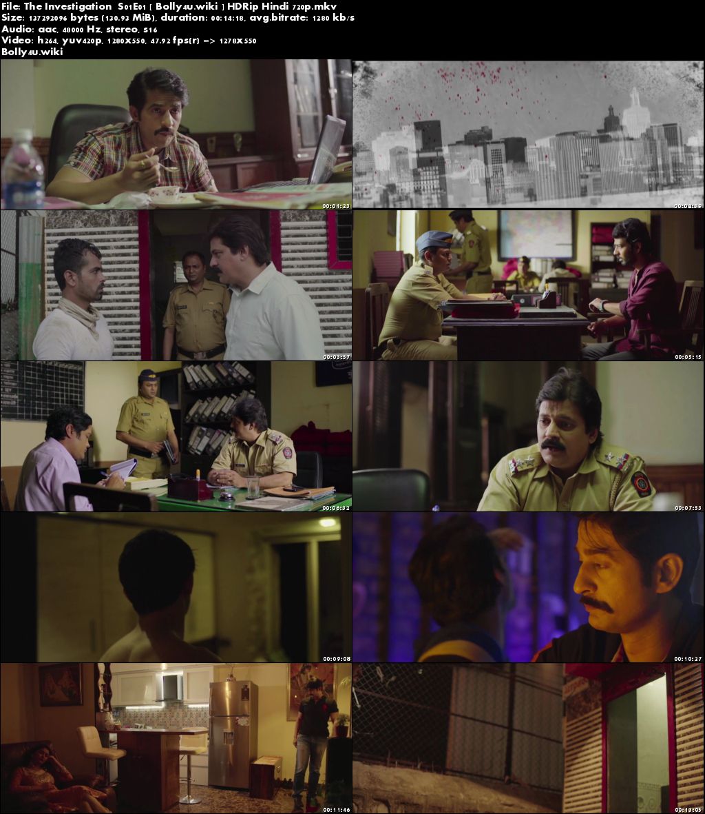 The Investigation 2019 HDRip 850Mb Complete Season 01 Hindi 720p Download