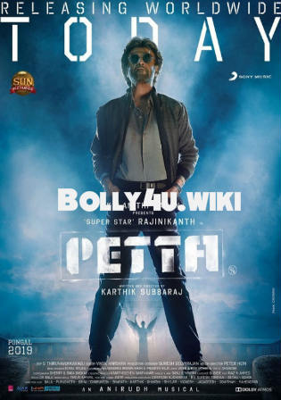 Petta 2019 Pre DVDRip 700Mb Full Hindi Movie Download x264