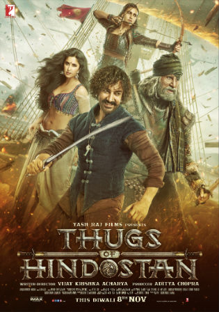 Thugs of Hindostan 2018 BluRay 450MB Full Hindi Movie Download 480p ESub