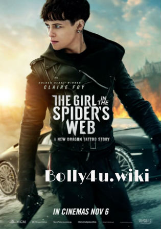 The Girl in The Spiders Web 2018 WEB-DL 350MB English 480p ESub Watch Online Full Movie Download bolly4u