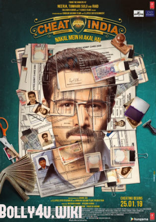 Why Cheat India 2019 Pre DVDRip 700Mb Full Hindi Movie Download x264