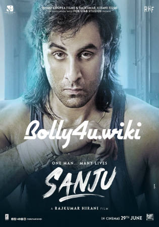 Sanju 2018 BluRay 450MB Full Hindi Movie Download 480p Watch online Free Bolly4u
