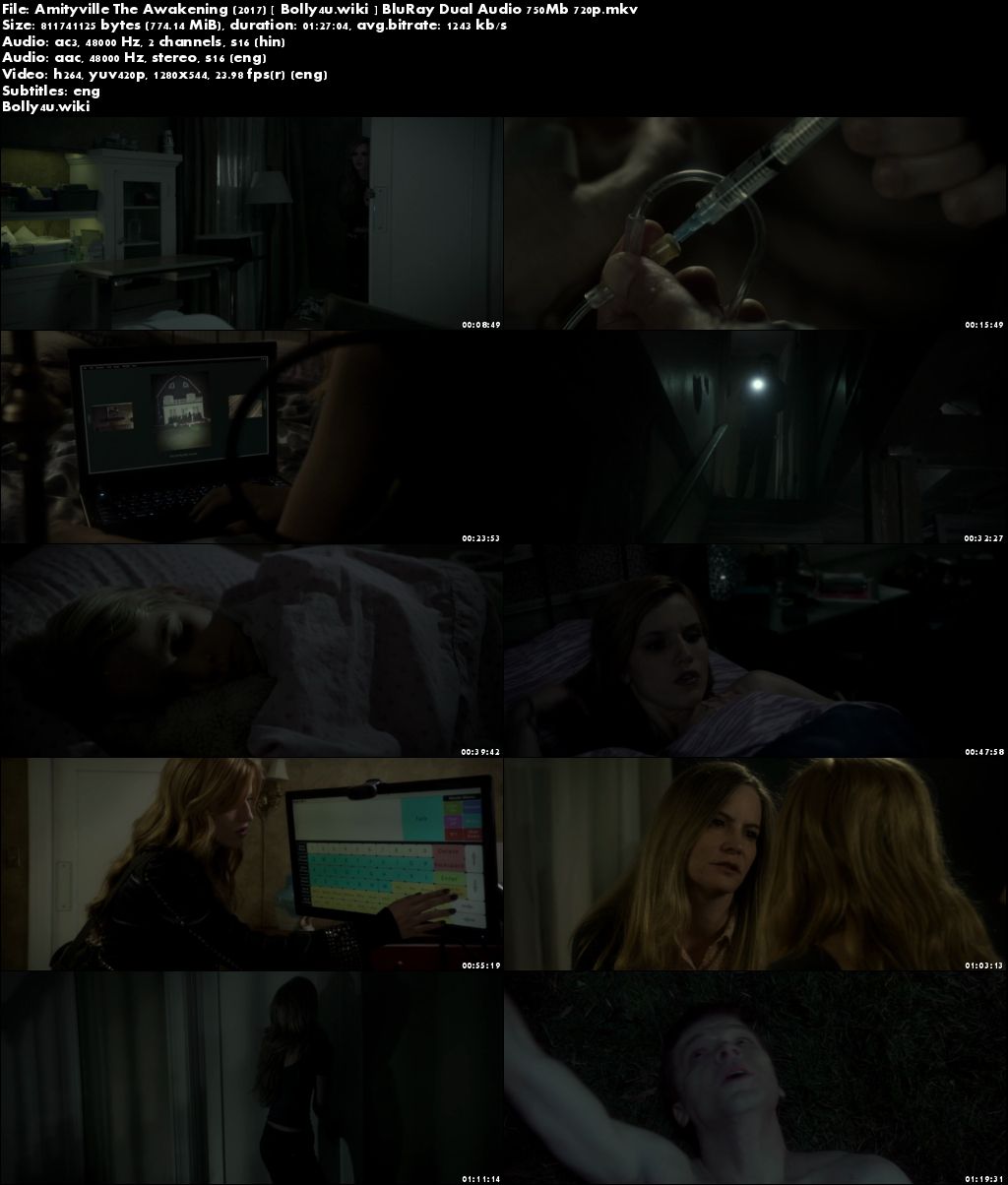 Amityville The Awakening 2017 BluRay 750MB Hindi Dual Audio 720p Download