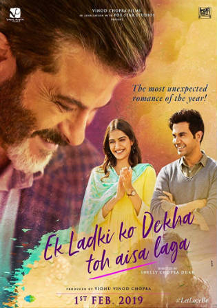 Ek Ladki Ko Dekha Toh Aisa Laga 2019 Pre DVDRip 800MB Hindi 720p Watch Online Full Movie Download bolly4u