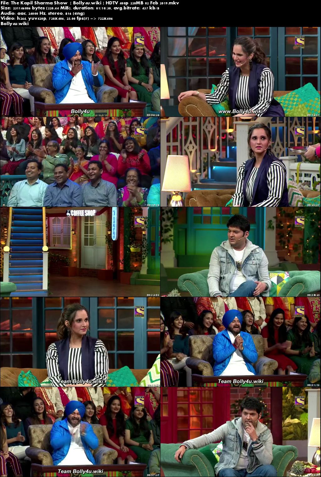 The Kapil Sharma Show HDTV 480p 200MB 02 Feb 2019 Download