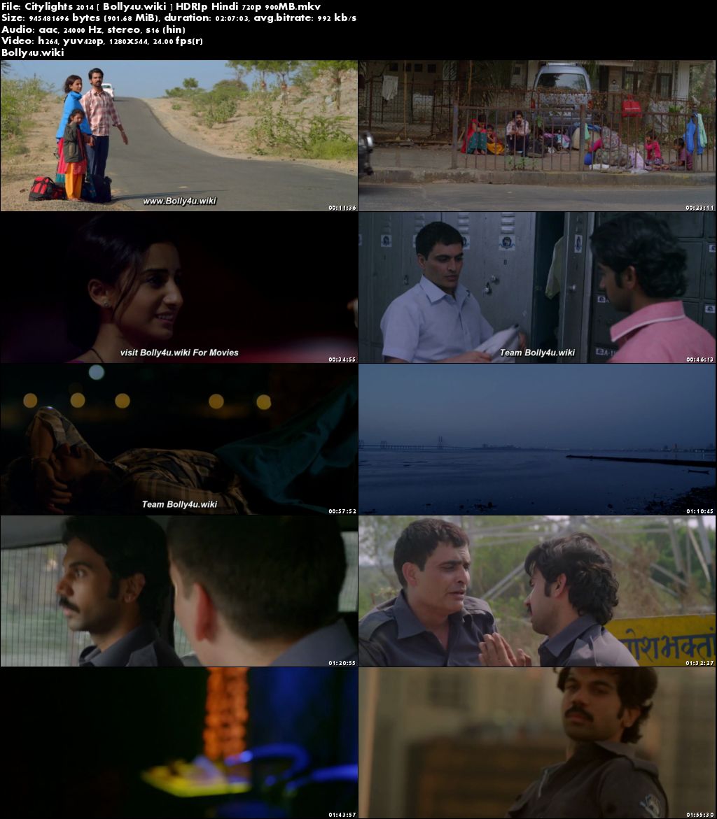 Citylights 2014 HDRip 900Mb Full Hindi Movie Download 720p