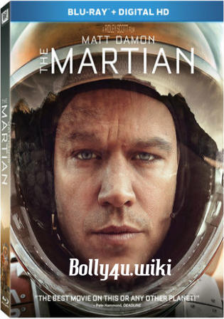 The Martian 2015 BRRip 450Mb Extended Hindi Dual Audio 480p