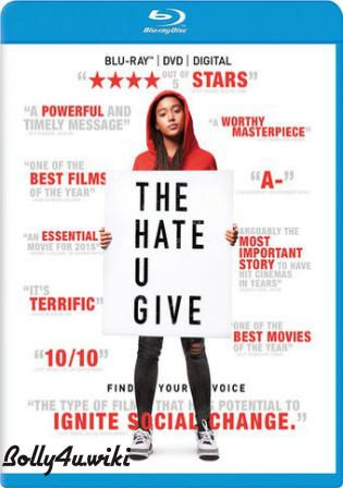 The Hate U Give 2018 BRRip 450MB Hindi Dual Audio ORG 480p ESub