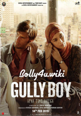 Gully Boy 2019 Pre DVDRip 700Mb Full Hindi Movie Download 720p Watch Online Free bolly4u