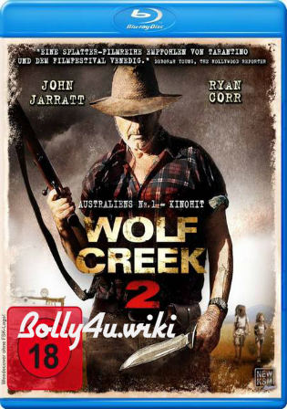 Wolf Creek 2 2013 BRRip 900MB Hindi Dual Audio 720p Watch Online Full Movie Download bolly4u