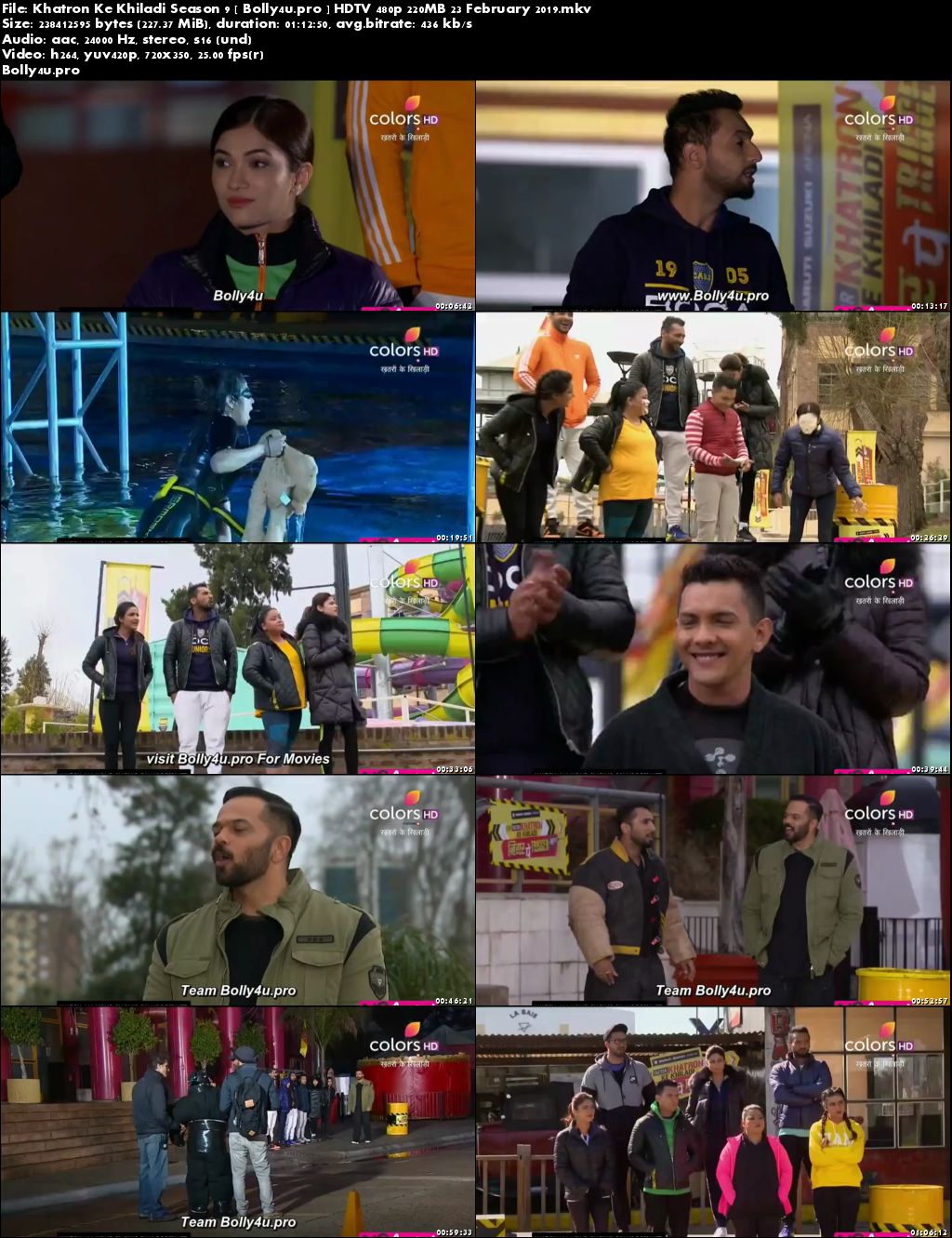 Khatron Ke Khiladi Season 9 HDTV 480p 200MB 23 February 2019 Download