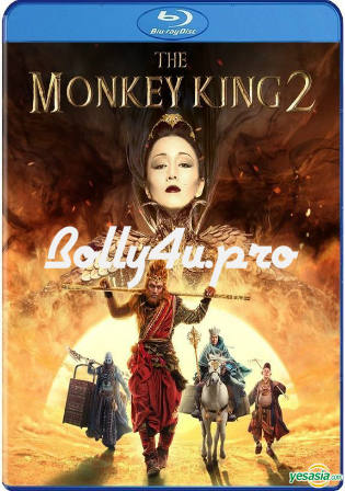 The Monkey King 2 2016 BRRip 400MB Hindi Dual Audio 480p