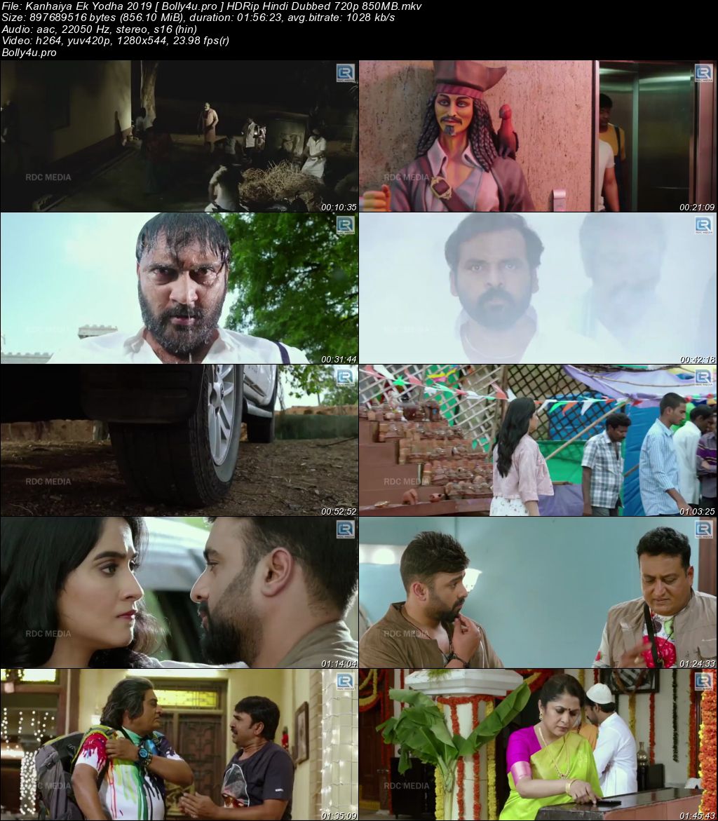 Kanhaiya Ek Yodha 2019 HDRip 350MB Hindi Dubbed 480p Download