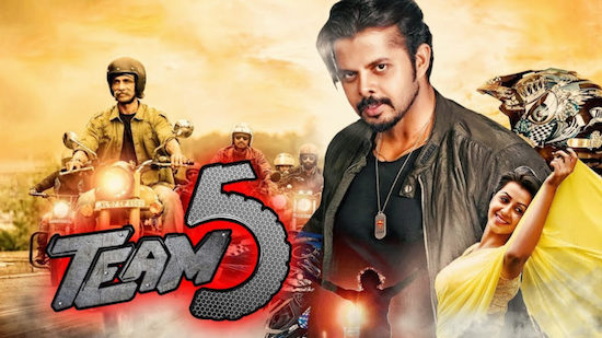 Team 5 2019 HDRip 450Mb Hindi Dubbed 720p x264 Watch Online Full Movie Download bolly4u