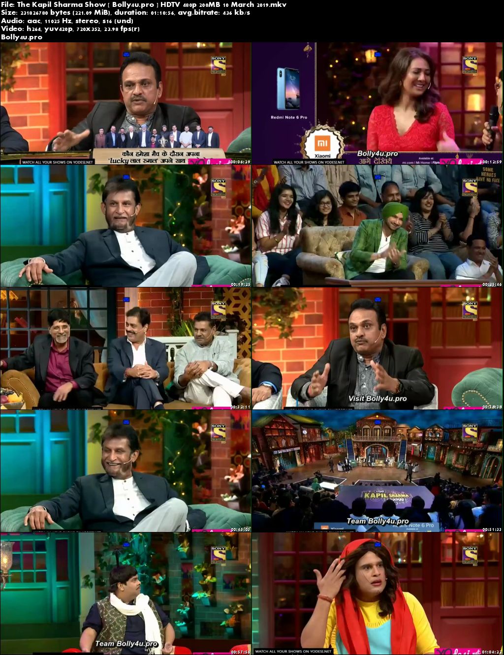 The Kapil Sharma Show HDTV 480p 200MB 10 March 2019 Download