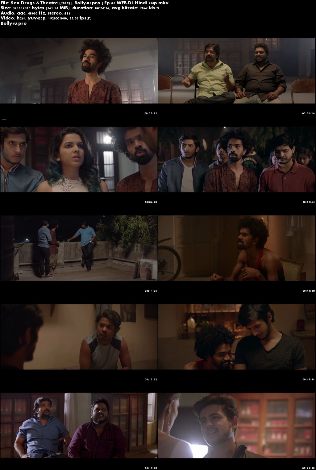 Sex Drugs and Theatre 2019 WEB-DL 4GB Hindi Complete Season Download 720p