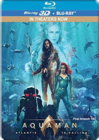 Aquaman 2018 BRRip 400MB English IMAX 480p ESubs