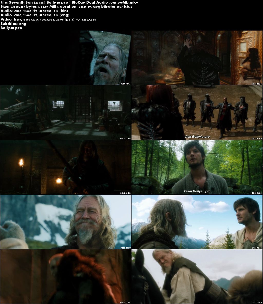 Seventh Son 2014 BluRay 350Mb Hindi Dual Audio 480p Download