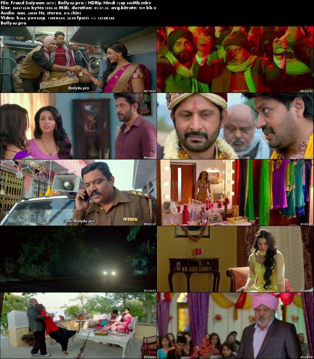 Fraud Saiyaan 2019 HDRip 350Mb Full Hindi Movie Download 480p