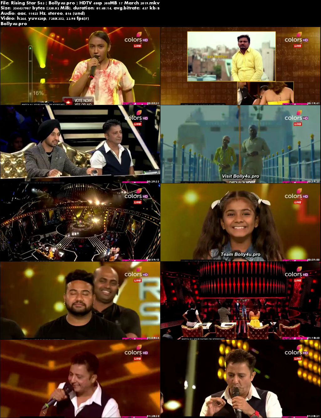 Rising Star Season 03 HDTV 480p 300MB 17 March 2019 Download