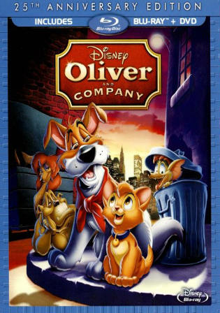 Oliver And Company 1988 BluRay 250Mb Hindi Dual Audio 480p ESub