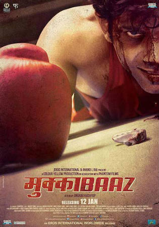 Mukkabaaz 2018 DVDRip 1GB Full Hindi Movie Download 720p Watch Online Free Bolly4u