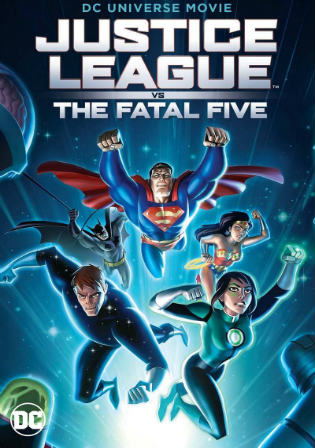 Justice League vs the Fatal Five 2019 HDRip 650MB English 720p ESub Watch Online Full Movie Download bolly4u
