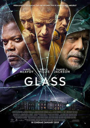Glass 2019 WEB-DL 350Mb English 480p ESub Watch Online Full Movie Download bolly4u