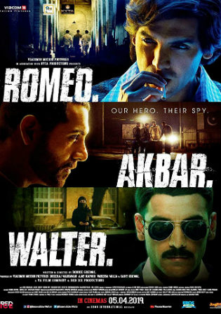 Romeo Akbar Walter 2019 Pre DVDRip 350MB Hindi 480p