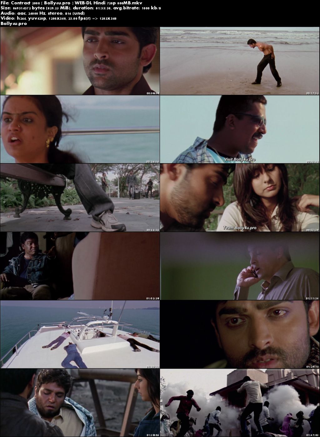 Contract 2008 WEB-DL 350MB Full Hindi Movie Download 480p