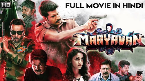 Maayavan 2019 HDRip 800Mb Hindi Dubbed 720p Watch Online Full Movie Download bolly4u