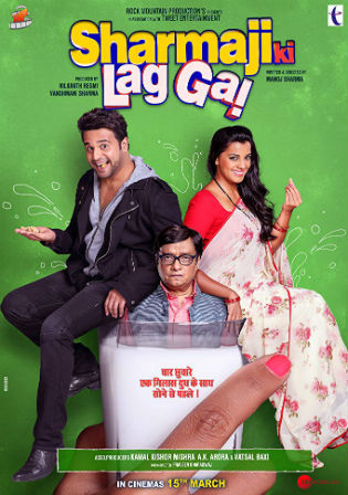 Sharma Ji Ki Lag Gayi 2019 Pre DVDRip 350MB Hindi 480p Watch Online Full Movie Download bolly4u