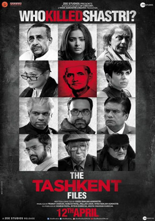The Tashkent Files 2019 Pre DVDRip 350MB Hindi 480p Watch Online Free Download bolly4u