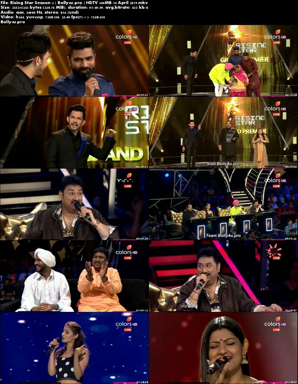 Rising Star Season 3 HDTV 300MB 14 April 2019 Download