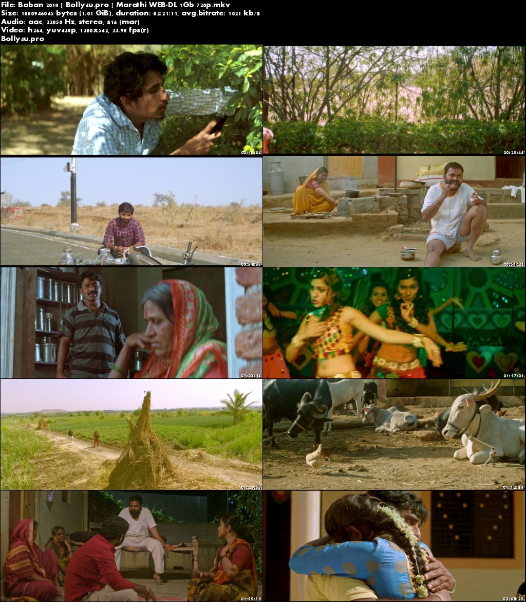 Baban 2018 WEB-DL 400MB Marathi 480p Download