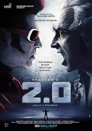 2.0 (2018) HDTV 400MB Full Hindi Movie Download 480p