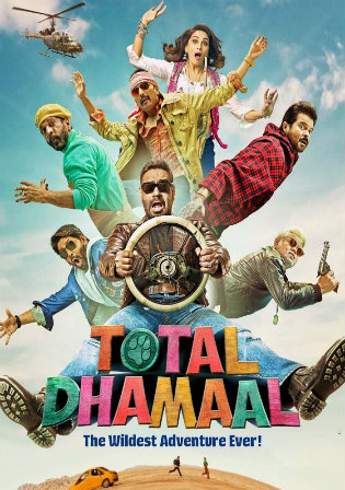Total Dhamaal 2019 WBERip 300MB Hindi 480p Watch Online Full Movie Download bolly4u