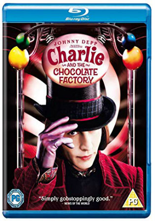 Charlie and the Chocolate Factory 2005 BluRay 350Mb Hindi Dual Audio 480p