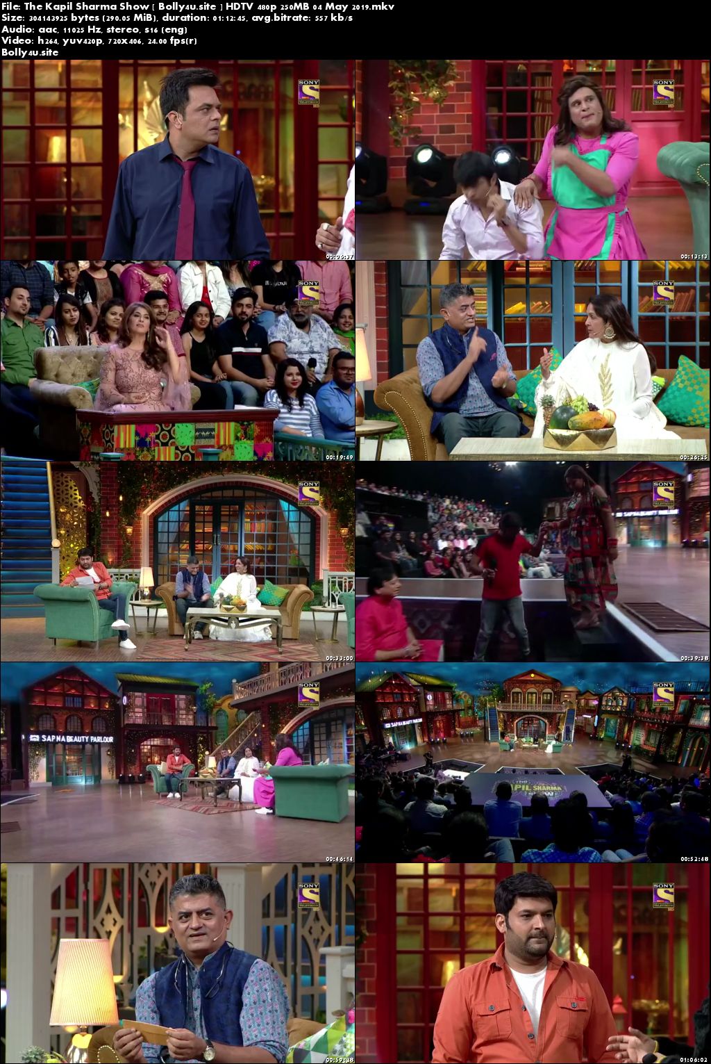 The Kapil Sharma Show HDTV 480p 250MB 04 May 2019 Download