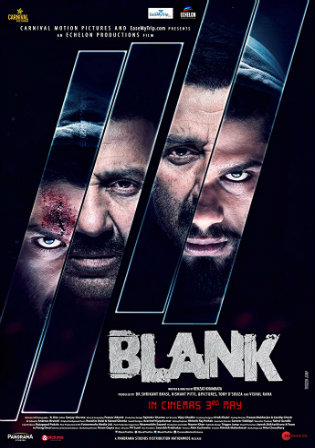 Blank 2019 Pre DVDRip 300Mb Hindi 480p